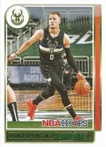 #93 Donte DiVincenzo - Milwaukee Bucks - 2021-22 Hoops Winter Basketball