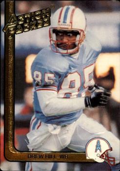 #93 Drew Hill - Houston Oilers - 1991 Action Packed Football