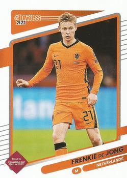 #93 Frenkie de Jong - Netherlands - 2021-22 Donruss Road to FIFA World Cup Qatar 2022 Soccer
