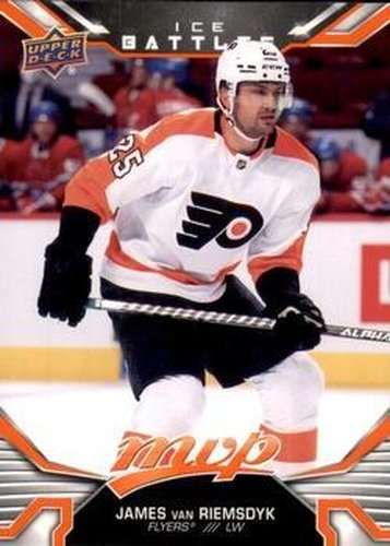 #93 James van Riemsdyk - Philadelphia Flyers - 2022-23 Upper Deck MVP - Ice Battles Hockey