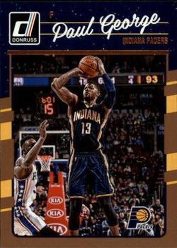 #93 Paul George - Indiana Pacers - 2016-17 Donruss Basketball