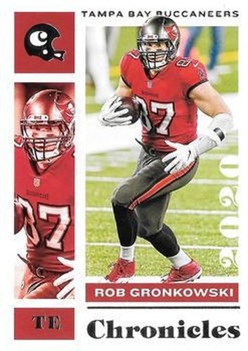 #93 Rob Gronkowski - Tampa Bay Buccaneers - 2020 Panini Chronicles Football