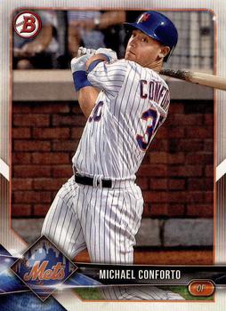 #93 Michael Conforto - New York Mets - 2018 Bowman Baseball