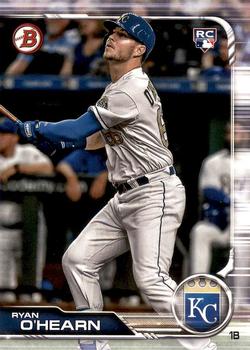 #93 Ryan O'Hearn - Kansas City Royals - 2019 Bowman Baseball