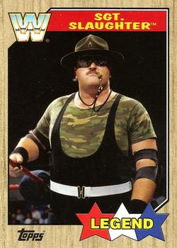 #93 Sgt. Slaughter - 2017 Topps WWE Heritage Wrestling