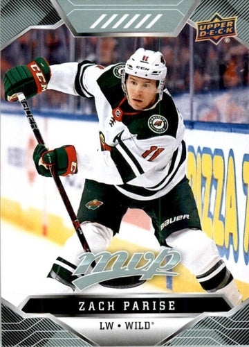 #93 Zach Parise - Minnesota Wild - 2019-20 Upper Deck MVP Hockey