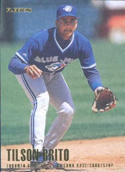 #U93 Tilson Brito - Toronto Blue Jays - 1996 Fleer Update Baseball