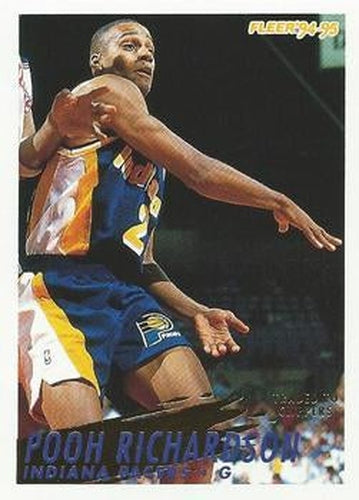 #93 Pooh Richardson - Los Angelesippers - 1994-95 Fleer Basketball