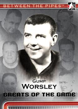 #93 Gump Worsley - Montreal Canadiens - 2006-07 In The Game Between The Pipes Hockey