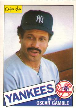 #93 Oscar Gamble - New York Yankees - 1985 O-Pee-Chee Baseball