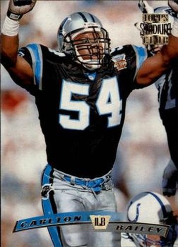 #93 Carlton Bailey - Carolina Panthers - 1996 Stadium Club Football