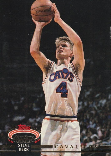 #93 Steve Kerr - Cleveland Cavaliers - 1992-93 Stadium Club Basketball