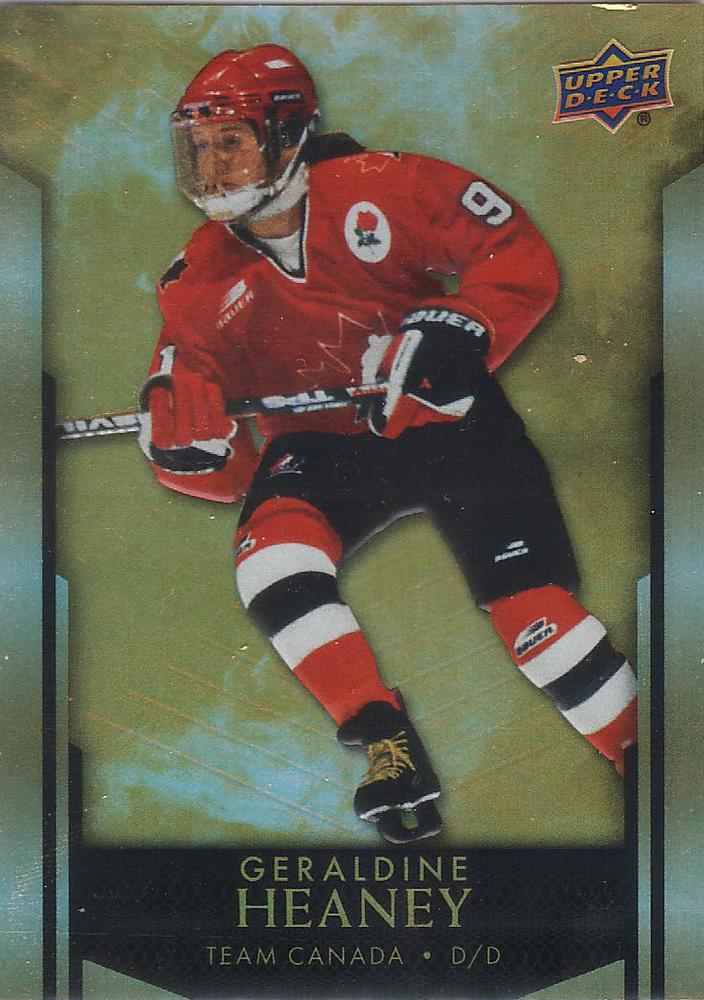 #93 Geraldine Heaney - Canada - 2023 Upper Deck Tim Hortons Legends Hockey