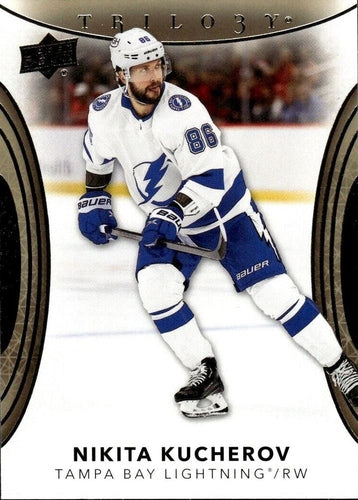 #93 Nikita Kucherov - Tampa Bay Lightning - 2022-23 Upper Deck Trilogy Hockey