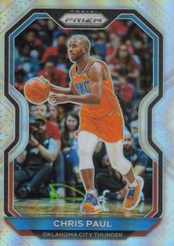 #93 Chris Paul - Oklahoma City Thunder - 2020-21 Panini Prizm - Silver Prizms Basketball