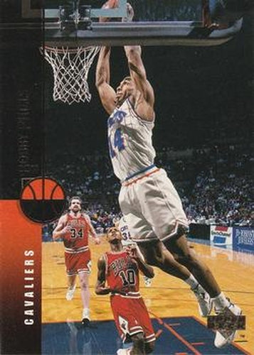 #93 Bobby Phills - Cleveland Cavaliers - 1994-95 Upper Deck Basketball