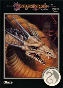 #93 Glaze, White Dragon - 1991 TSR Advanced Dungeons & Dragons - Silver