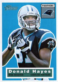 #93 Donald Hayes - Carolina Panthers - 2001 Topps Heritage Football