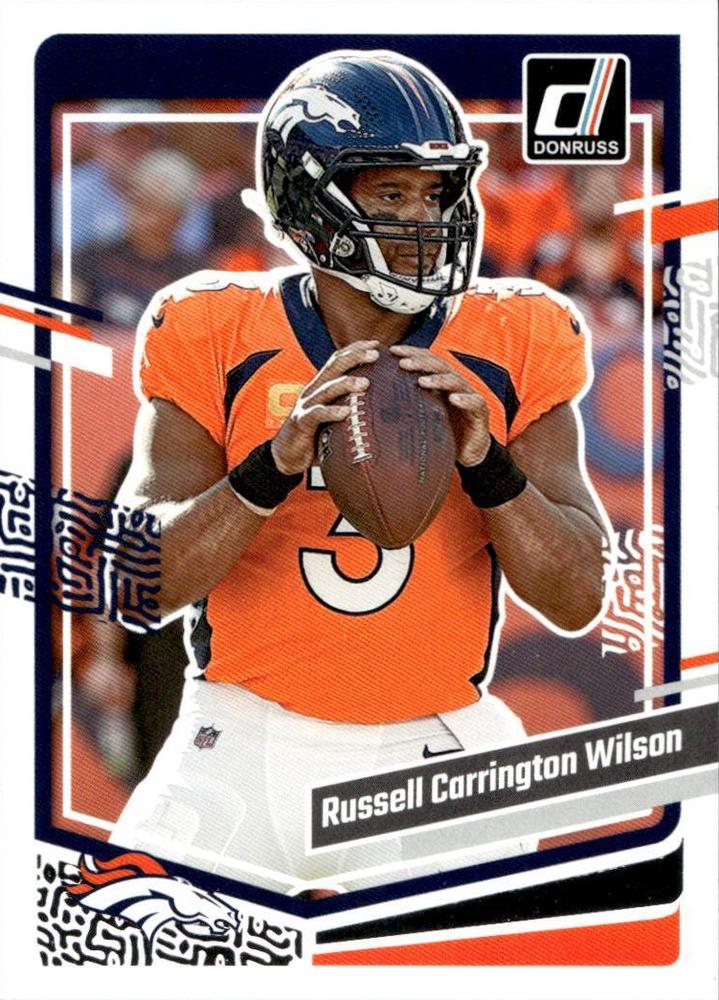 #93b Russell Wilson - Denver Broncos - 2023 Donruss Football