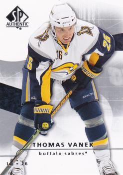 #8 Thomas Vanek - Buffalo Sabres - 2008-09 SP Authentic Hockey