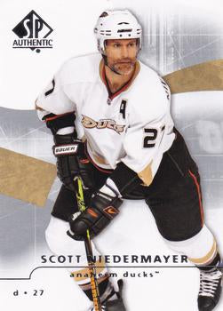 #13 Scott Niedermayer - Anaheim Ducks - 2008-09 SP Authentic Hockey