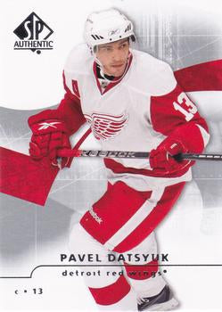 #23 Pavel Datsyuk - Detroit Red Wings - 2008-09 SP Authentic Hockey