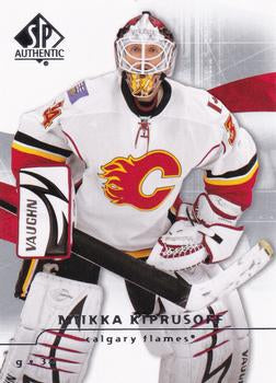 #41 Miikka Kiprusoff - Calgary Flames - 2008-09 SP Authentic Hockey