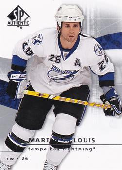 #44 Martin St. Louis - Tampa Bay Lightning - 2008-09 SP Authentic Hockey
