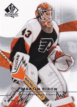 #46 Martin Biron - Philadelphia Flyers - 2008-09 SP Authentic Hockey