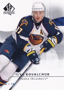 #66 Ilya Kovalchuk - Atlanta Thrashers - 2008-09 SP Authentic Hockey