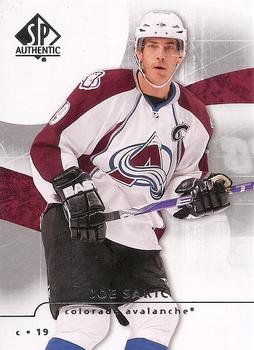 #59 Joe Sakic - Colorado Avalanche - 2008-09 SP Authentic Hockey