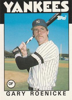 #94T Gary Roenicke - New York Yankees - 1986 Topps Traded Baseball