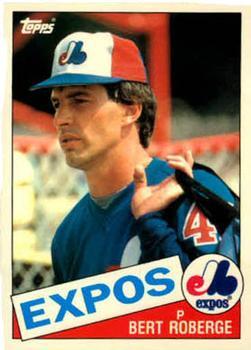 #94T Bert Roberge - Montreal Expos - 1985 Topps Traded Baseball