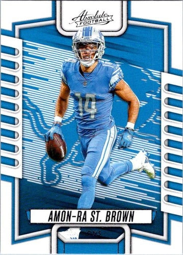 #94 Amon-Ra St. Brown - Detroit Lions - 2023 Panini Absolute Football