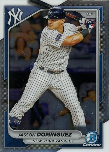 #94 Jasson Domínguez - New York Yankees - 2024 Bowman Chrome Baseball