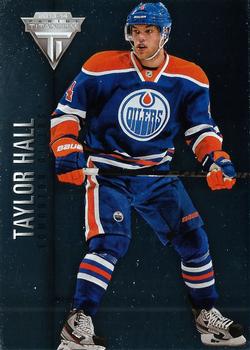 #94 Taylor Hall - Edmonton Oilers - 2013-14 Panini Titanium Hockey