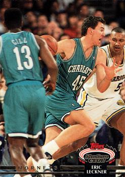 #94 Eric Leckner - Charlotte Hornets - 1992-93 Stadium Club Basketball