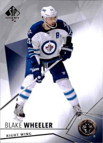#94 Blake Wheeler - Winnipeg Jets - 2015-16 SP Authentic Hockey