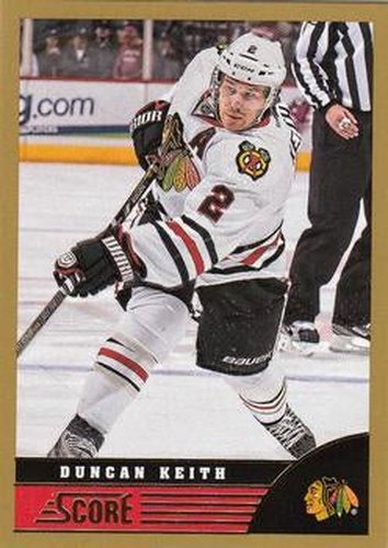 #94 Duncan Keith - Chicago Blackhawks - 2013-14 Score - Gold Hockey