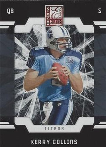 #94 Kerry Collins - Tennessee Titans - 2009 Donruss Elite Football
