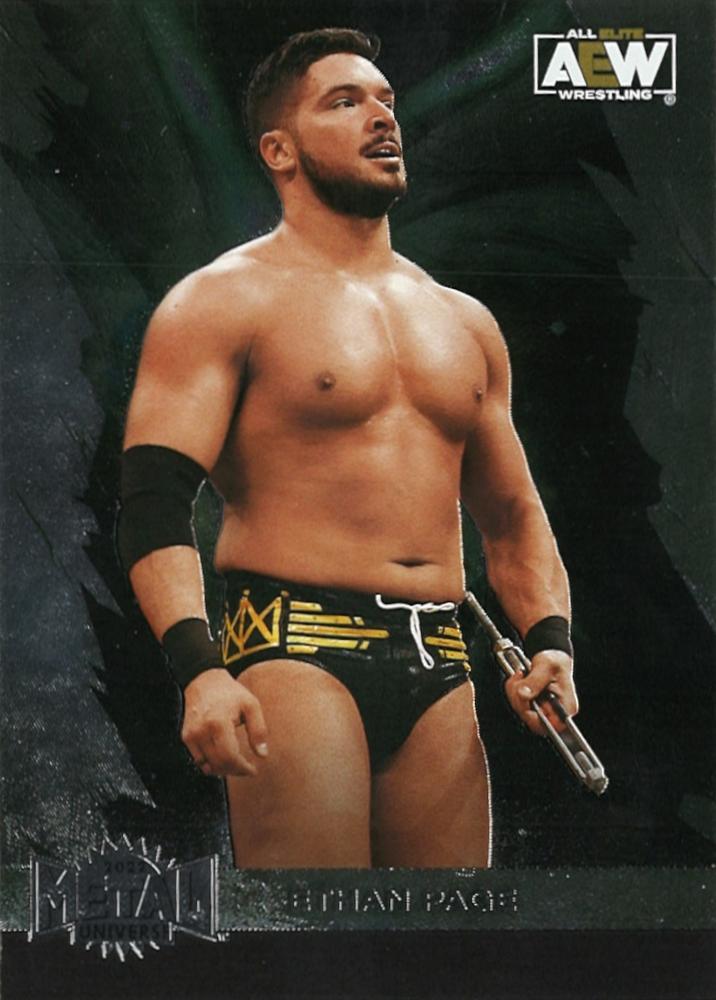 #94 Ethan Page - 2022 SkyBox Metal Universe AEW Wrestling