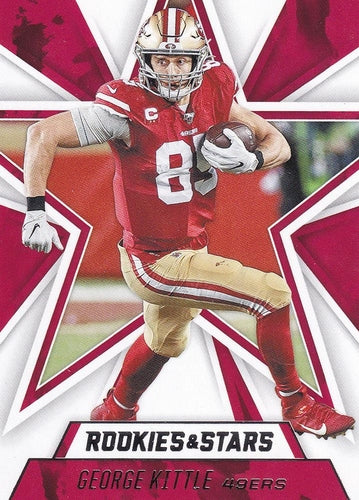 #94 George Kittle - San Francisco 49ers - 2020 Panini Rookies & Stars Football
