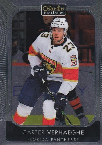 #94 Carter Verhaeghe - Florida Panthers - 2021-22 O-Pee-Chee Platinum Hockey