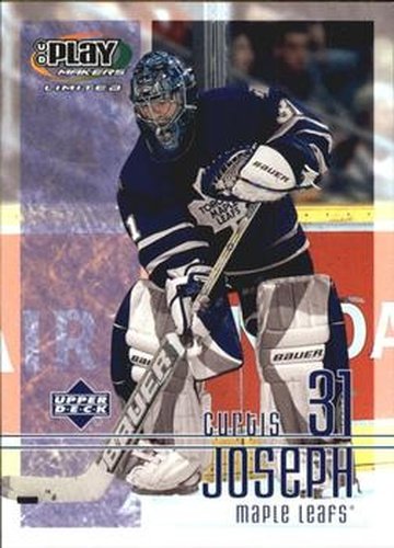 #94 Curtis Joseph - Toronto Maple Leafs - 2001-02 Upper Deck Playmakers Hockey