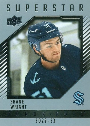 #HR94 Shane Wright - Seattle Kraken - 2022-23 Upper Deck - Honor Roll Hockey