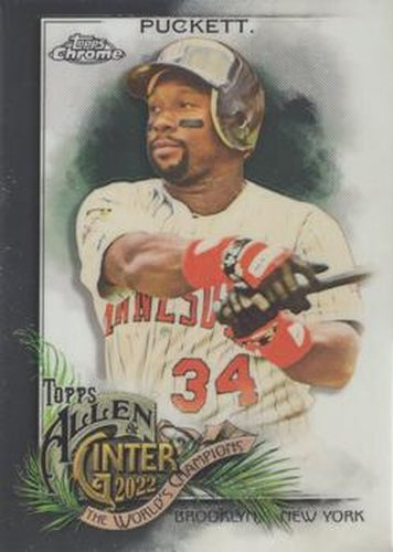 #94 Kirby Puckett - Minnesota Twins - 2022 Topps Allen & Ginter Chrome Baseball