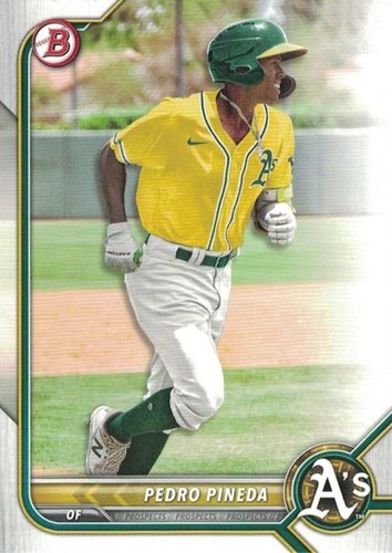 #BP-94 Pedro Pineda - Oakland Athletics - 2022 Bowman - Prospects Baseball