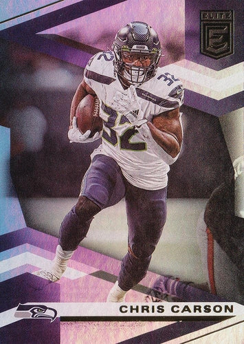 #94 Chris Carson - Seattle Seahawks - 2020 Donruss Elite Football