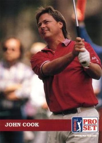 #94 John Cook - 1992 Pro Set PGA Tour Golf