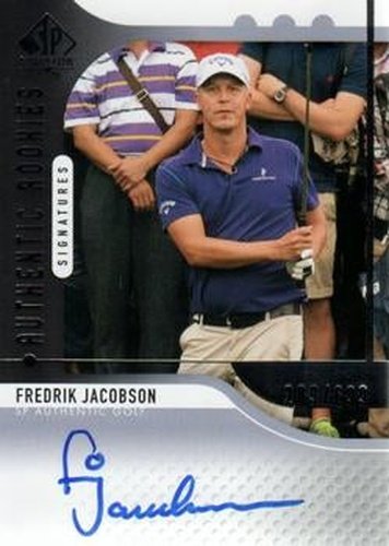 #94 Fredrik Jacobson - 2012 SP Authentic Golf